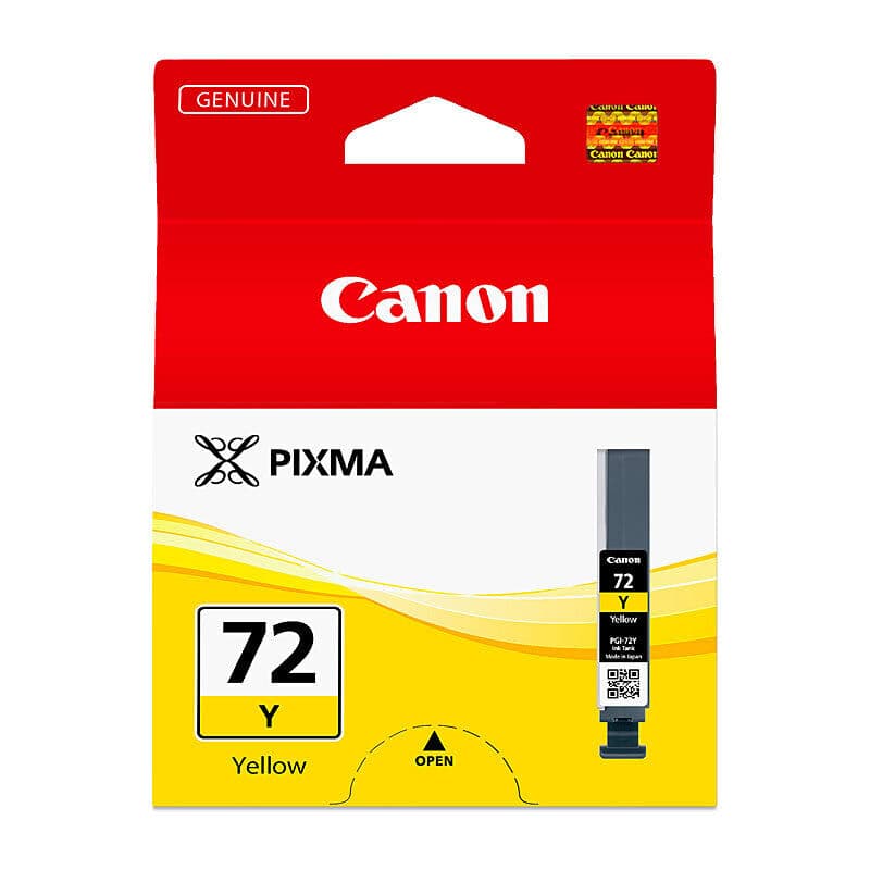 Canon PGI72 Yellow Ink Cart by Canon — Buy at FetchInk Australia