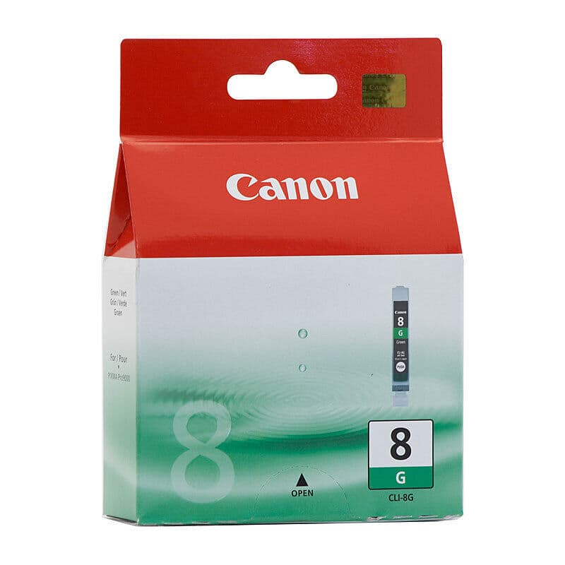 Canon CLI8G Green Ink Cart by Canon — Buy at FetchInk Australia