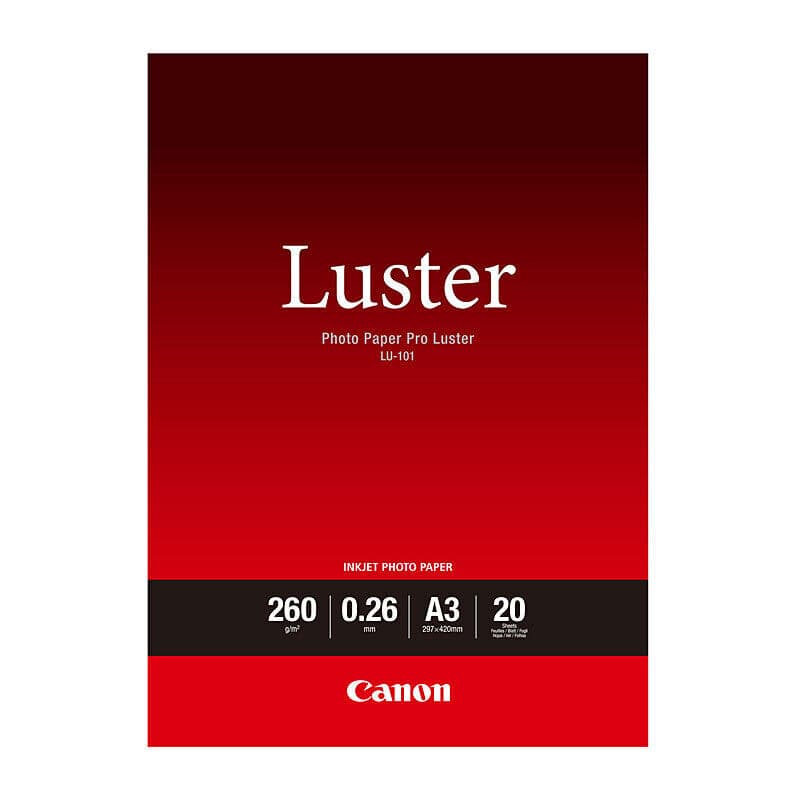 Canon Luster Photo Paper A3 by Canon — Buy at FetchInk Australia
