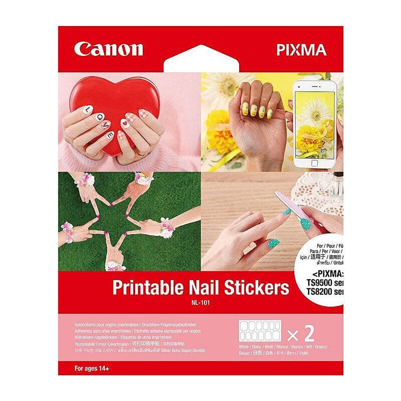 Canon Printable Nail Stickers by Canon — Buy at FetchInk Australia