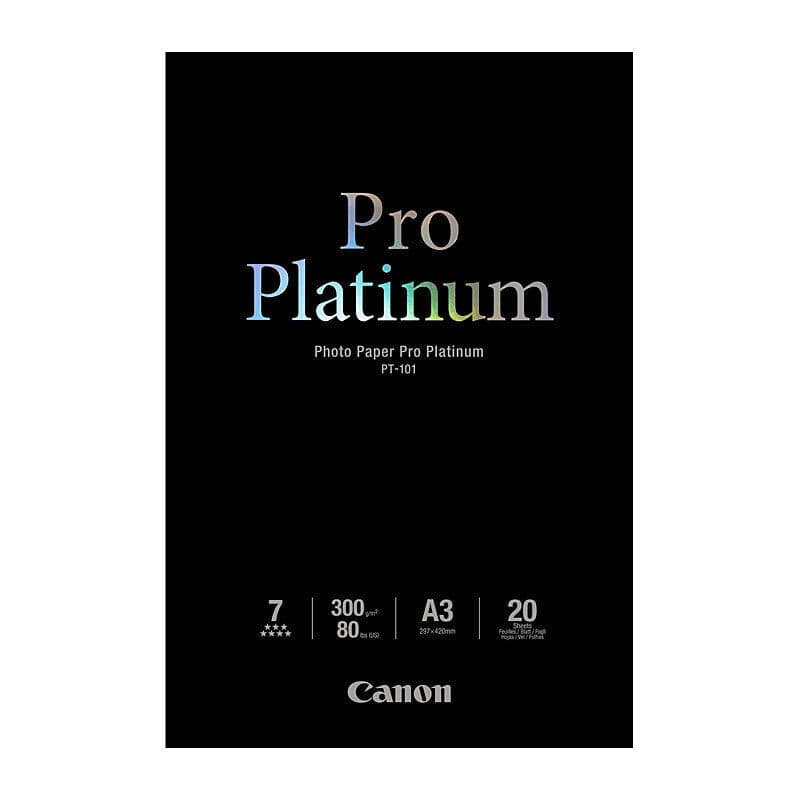 Canon A3 Pro Platinum 20sh by Canon — Buy at FetchInk Australia