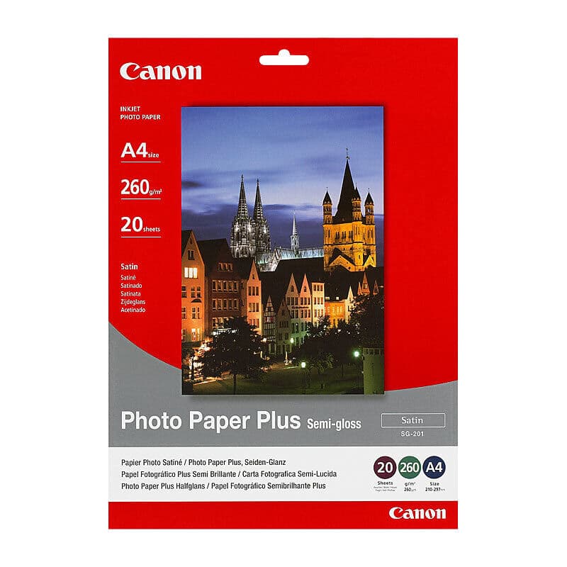 Canon A4 Semi Gloss Photopaper by Canon — Buy at FetchInk Australia