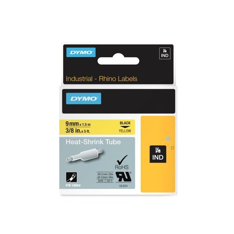 Dymo Rhino H/S Lbl 9mm Yellow by Dymo — Buy at FetchInk Australia