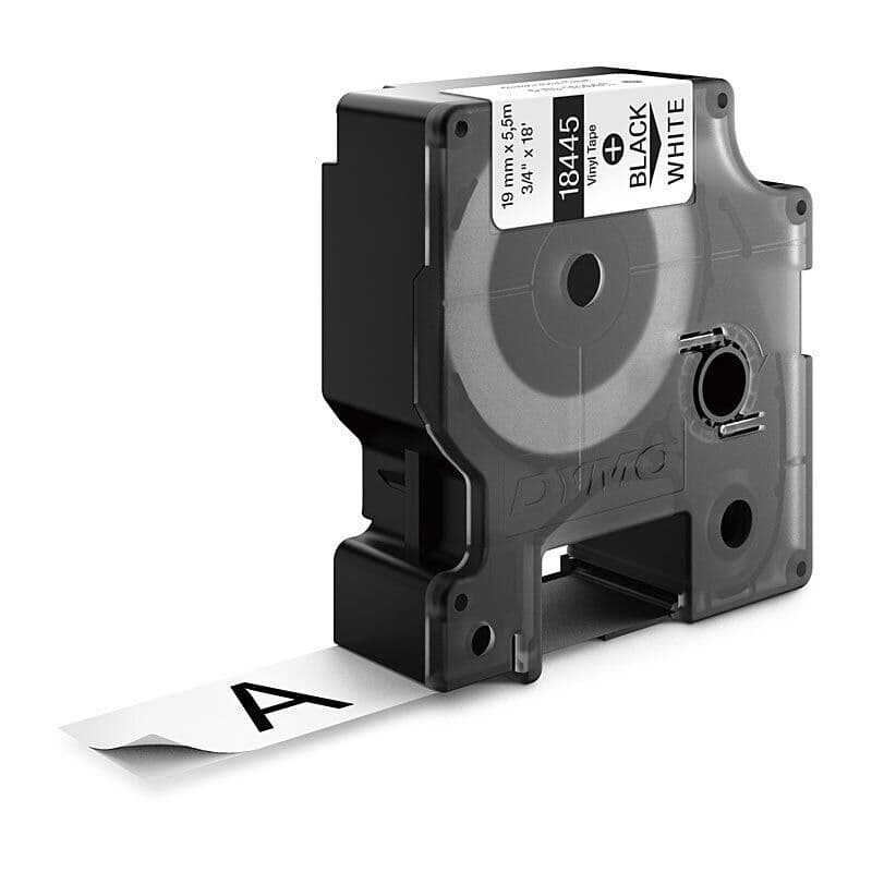 DymoRhino Blk on Wt 19mm Tape by Dymo — Buy at FetchInk Australia