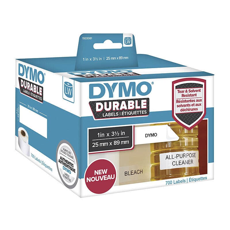 Dymo LW 25mm x 89mm labels by Dymo — Buy at FetchInk Australia