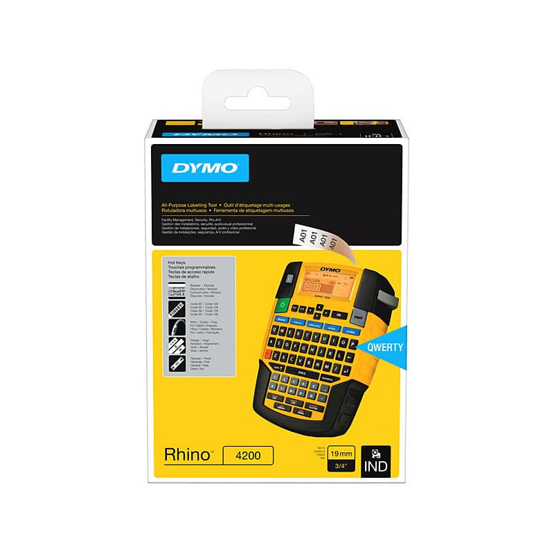 Dymo Rhino 4200 Industrial Label Maker, Dymo, at FetchInk Australia