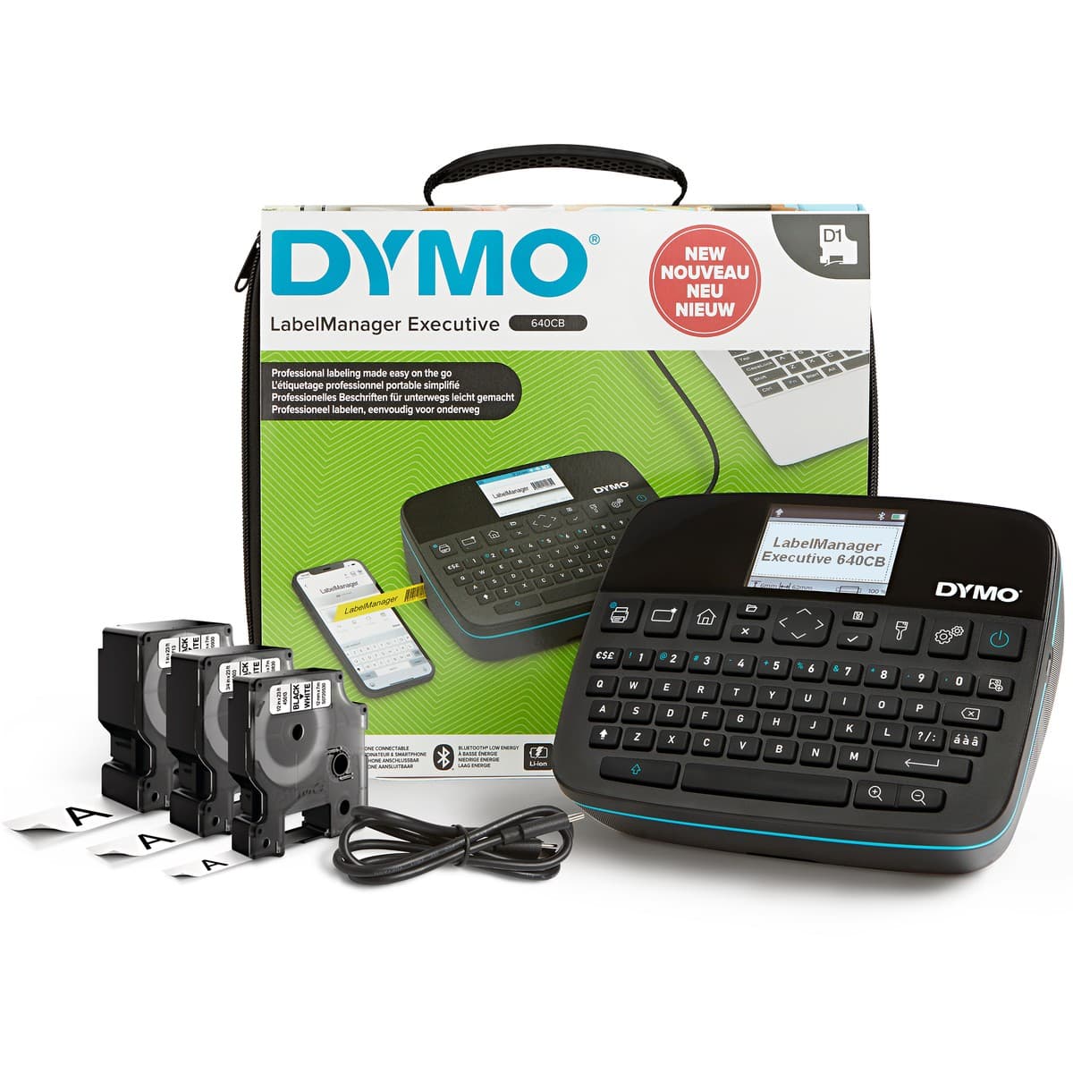 Dymo LabelManager 640CB Label Printer Kit, Dymo, at FetchInk Australia