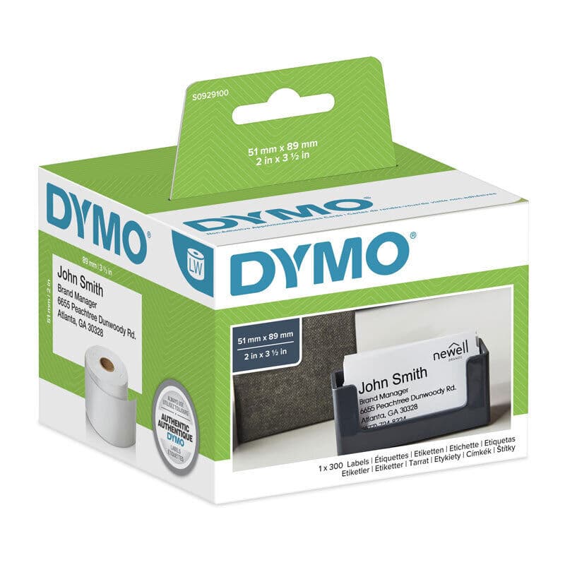 Dymo LW 51mm x 89mm White by Dymo — Buy at FetchInk Australia