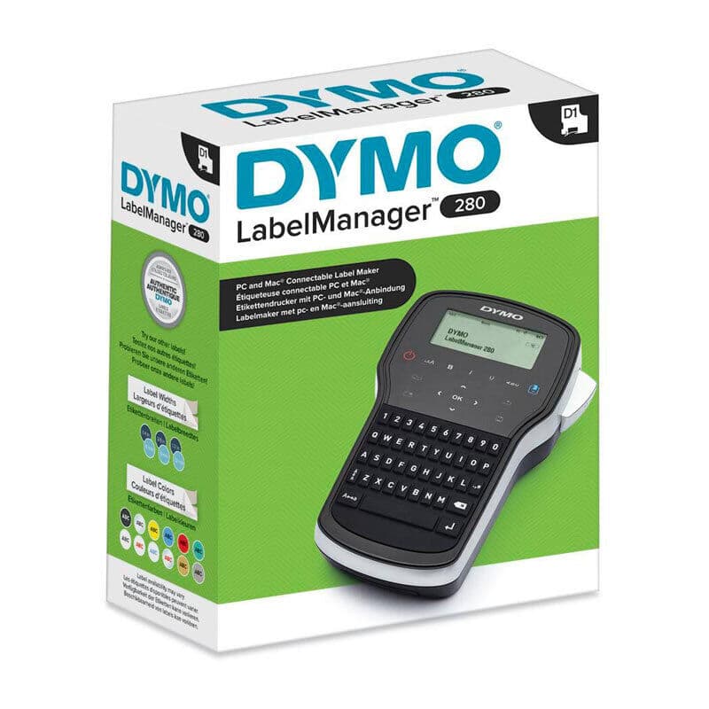 Dymo LabelManager 280P Rechargeable Label Maker, Dymo, at FetchInk Australia