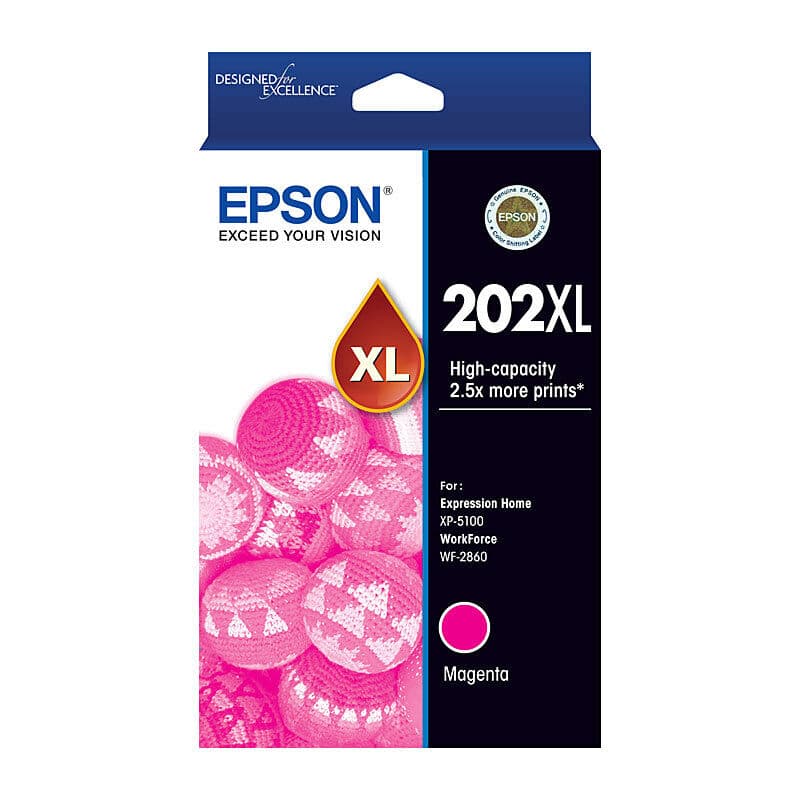 Epson 202XL Magenta Ink Cart by Epson — Buy at FetchInk Australia