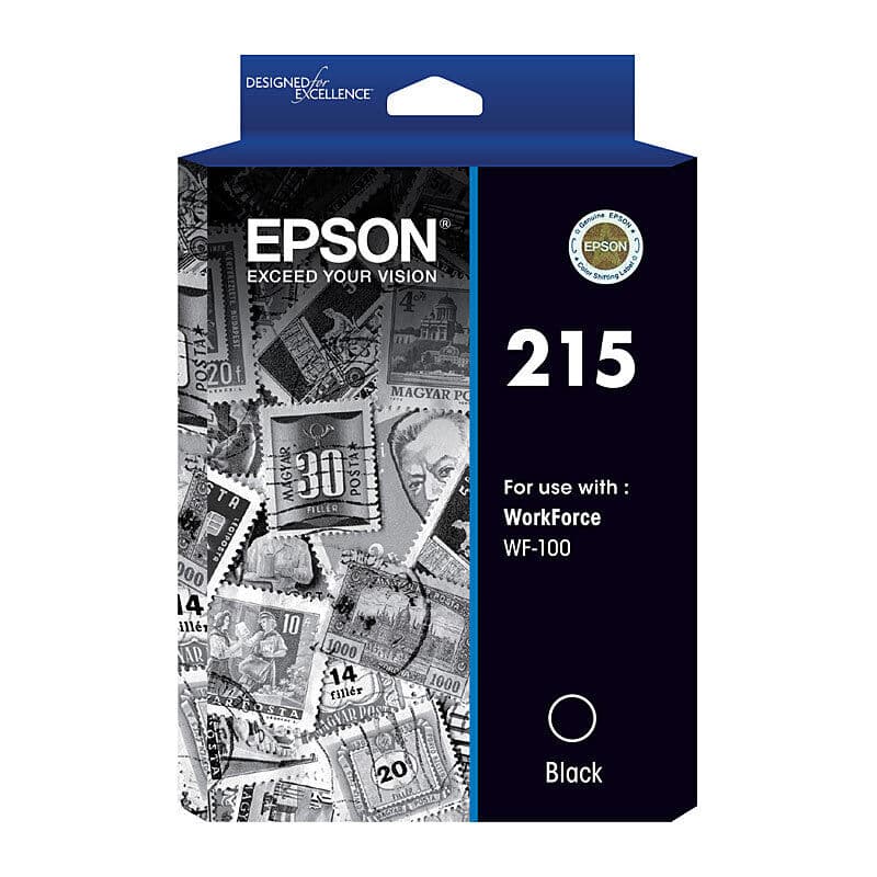 Epson 215 Black Ink Cart by Epson — Buy at FetchInk Australia