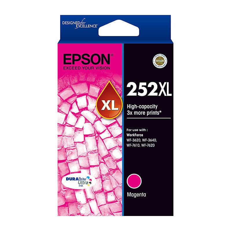 Epson 252XL Magenta Ink Cart by Epson — Buy at FetchInk Australia