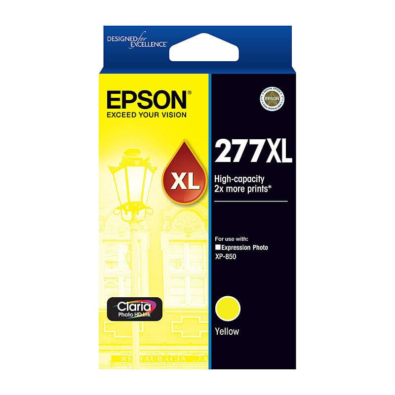 Epson 277XL Yellow Ink Cart by Epson — Buy at FetchInk Australia