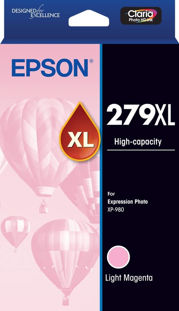 Epson 279XL High Yield Light Magenta Ink Cartridge