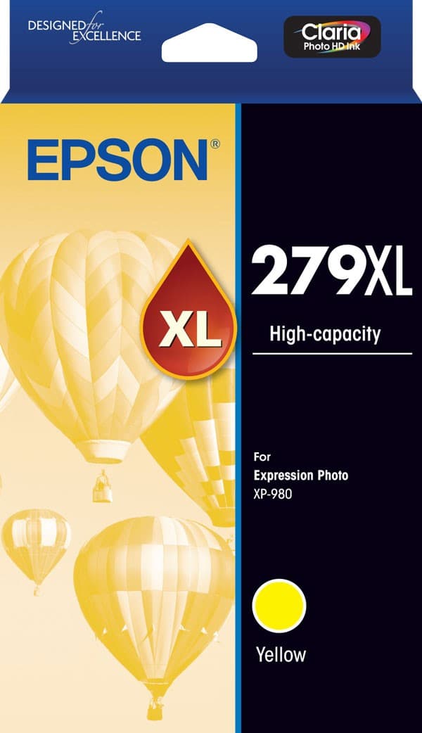 Epson 279XL High Yield Yellow Ink Cartridge