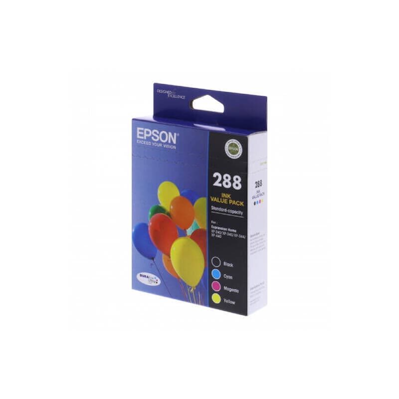 Epson 288 CMYK Colour Pack by Epson — Buy at FetchInk Australia