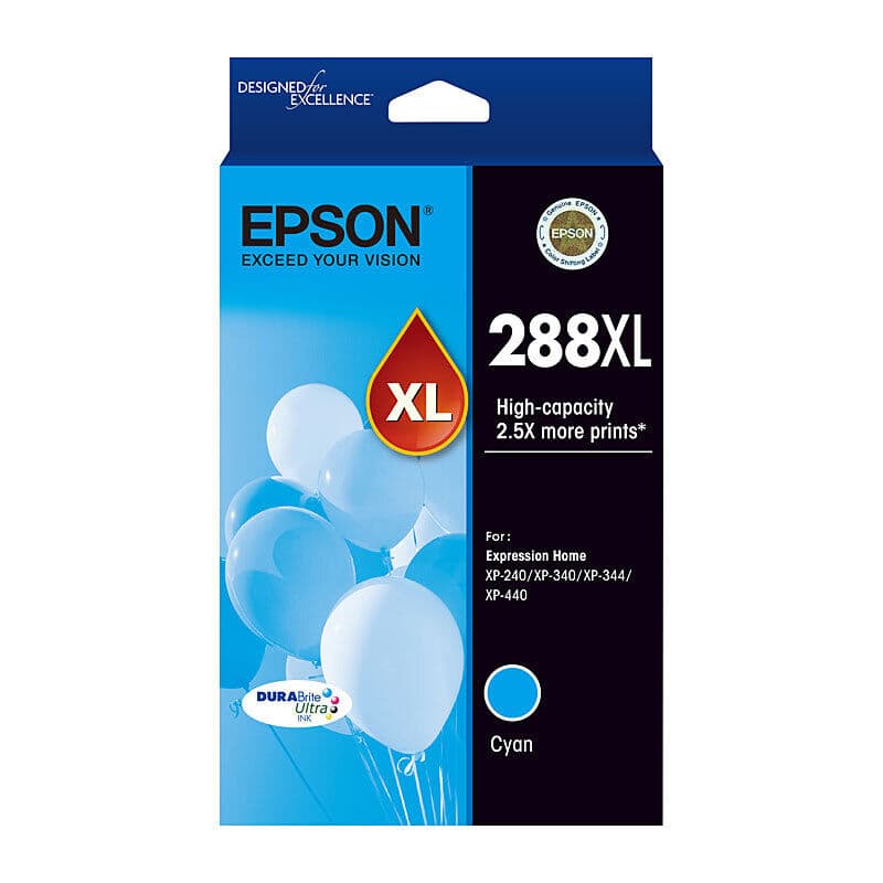 Epson 288XL Cyan Ink Cart by Epson — Buy at FetchInk Australia