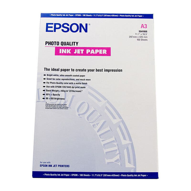 Epson S041068 Photo Paper A3 by Epson — Buy at FetchInk Australia