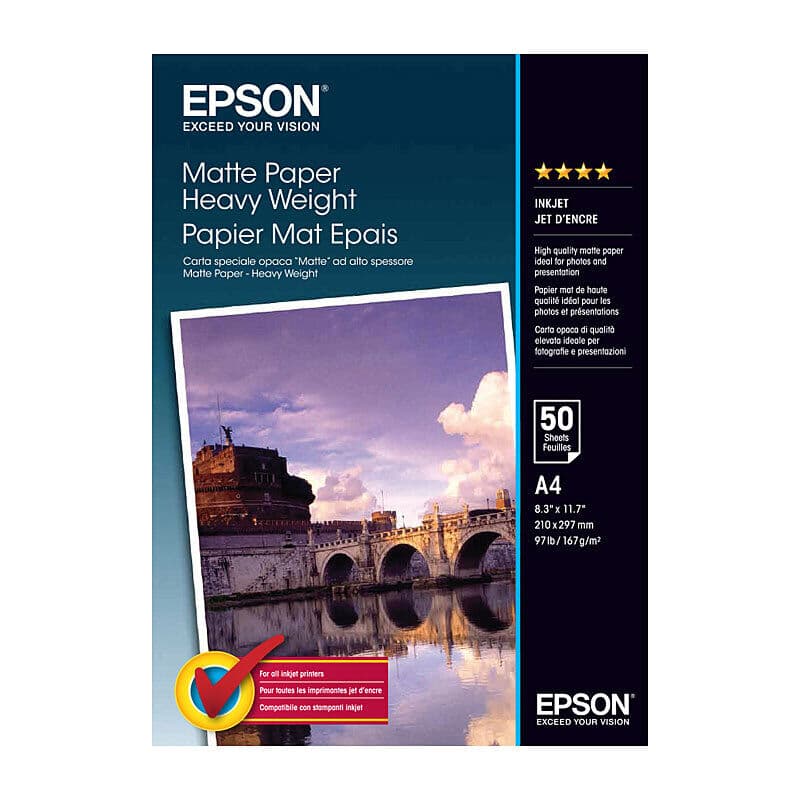 Epson S041256 Matte H/W Paper by Epson — Buy at FetchInk Australia
