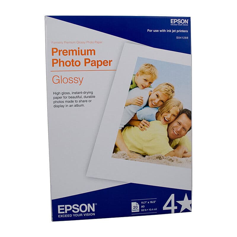 Epson S041288 Glossy Paper A3 by Epson — Buy at FetchInk Australia