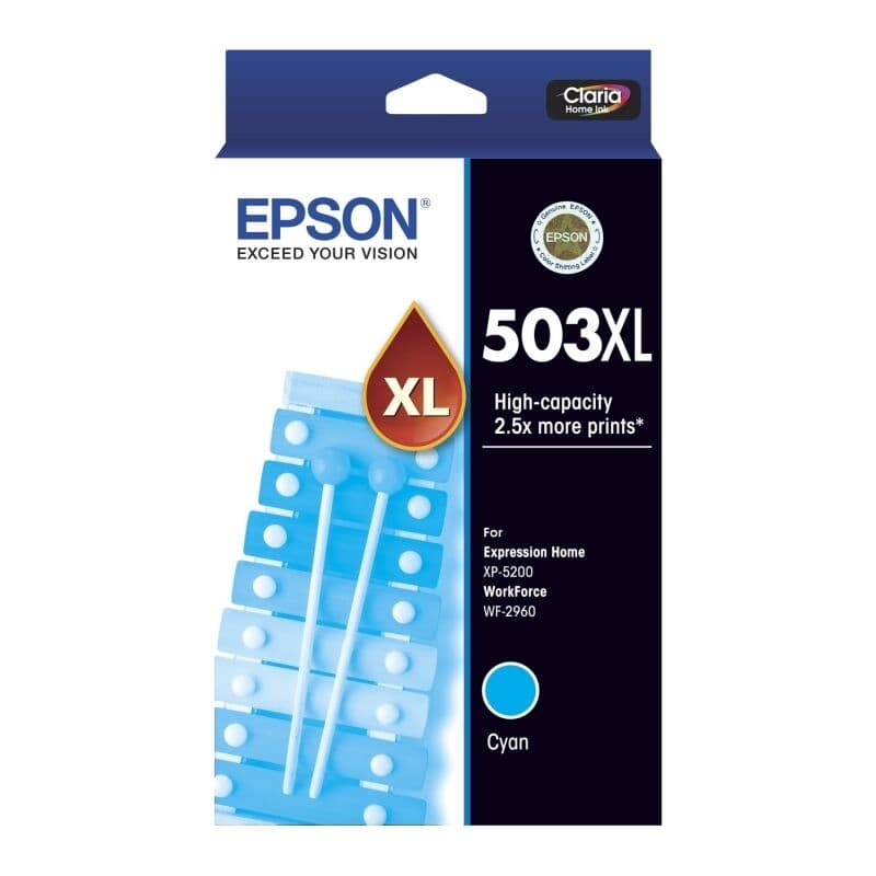 Epson 503XL Cyan Ink Cart by Epson — Buy at FetchInk Australia
