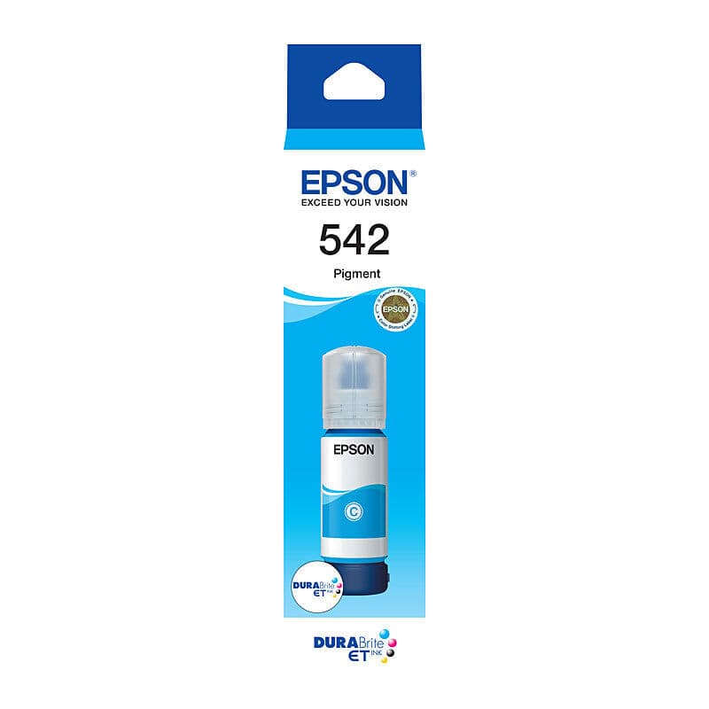 Epson T542 Cyan Eco Tank by Epson — Buy at FetchInk Australia