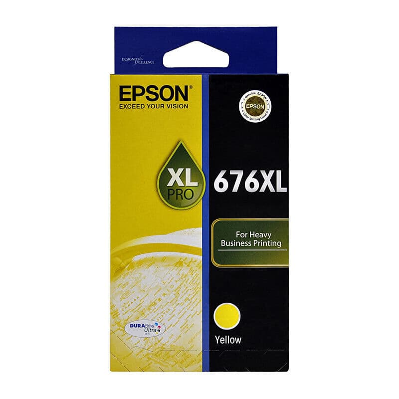 Epson 676XL Yellow Ink Cart by Epson — Buy at FetchInk Australia