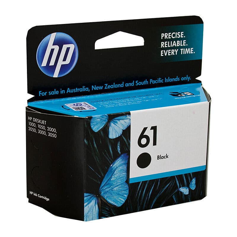 HP #61 Black Ink CH561WA by HP — Buy at FetchInk Australia