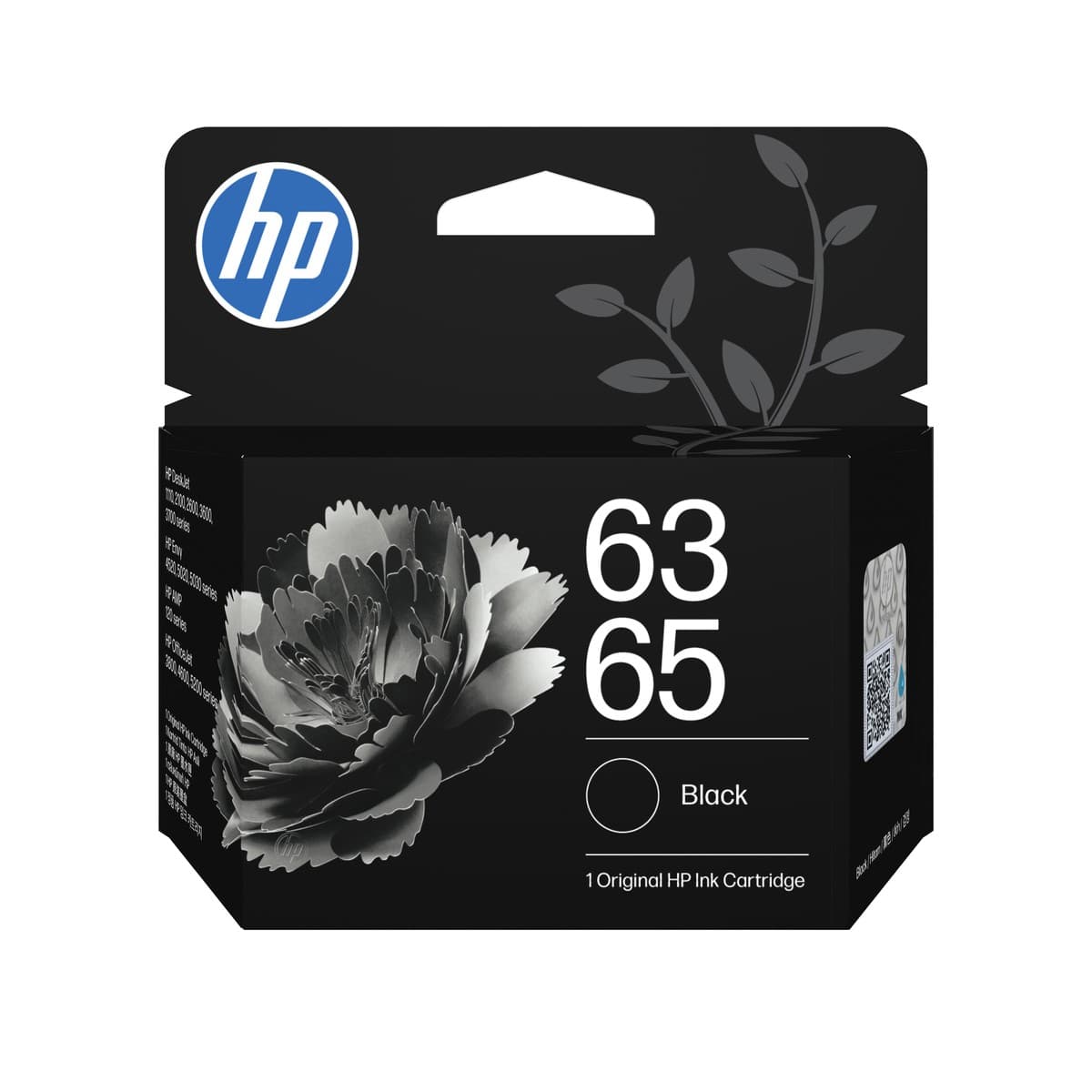 HP 63/65 Black Ink Cartridge B7RT3AA, HP, at FetchInk Australia