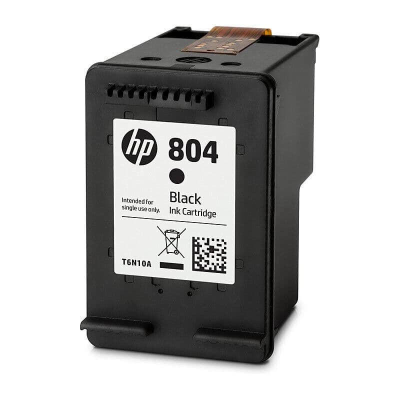 HP #804 Black Ink T6N10AA by HP — Buy at FetchInk Australia
