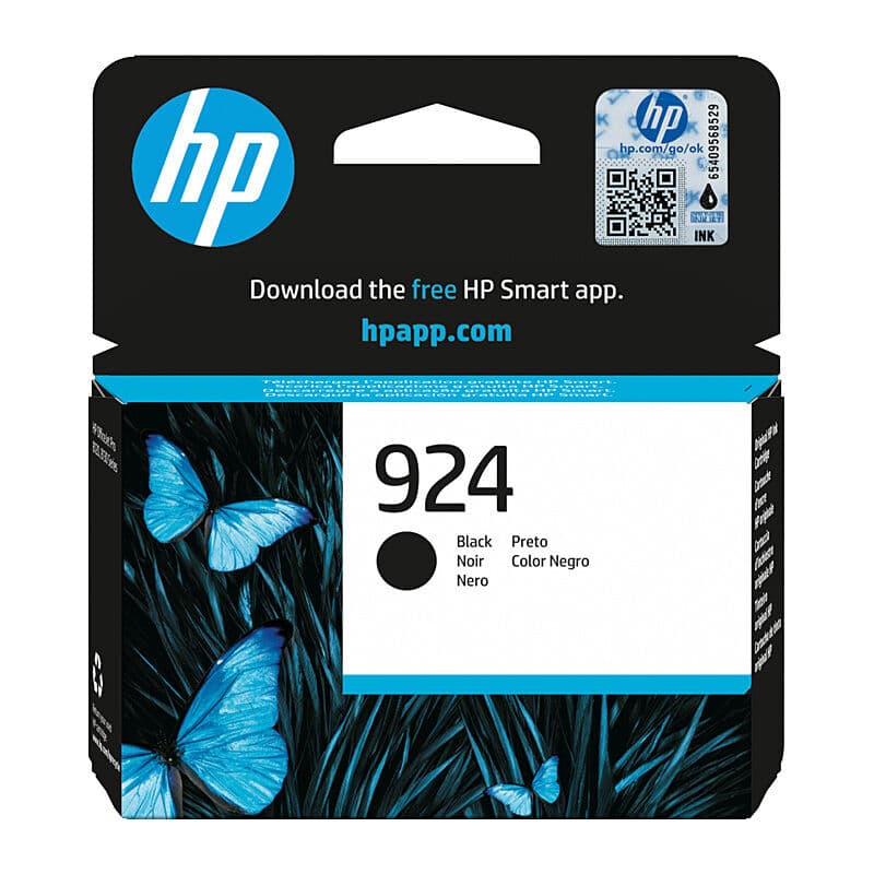 HP #924 Black Ink 4K0U6NA by HP — Buy at FetchInk Australia