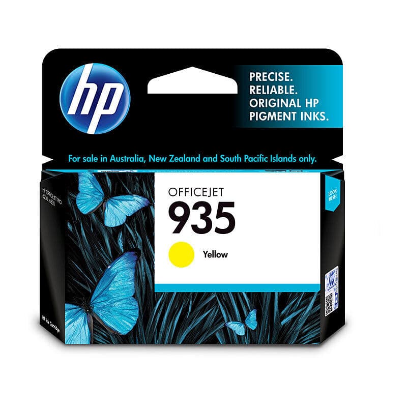 HP #935 Yellow Ink C2P22AA by HP — Buy at FetchInk Australia