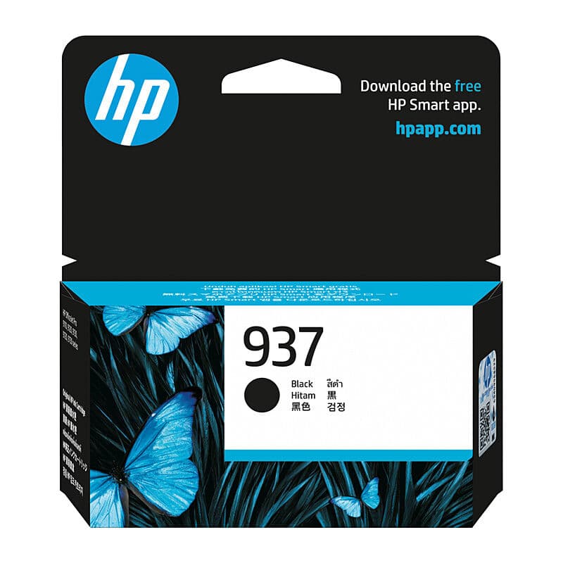 HP #937 Black Ink 4S6W5NA by HP — Buy at FetchInk Australia