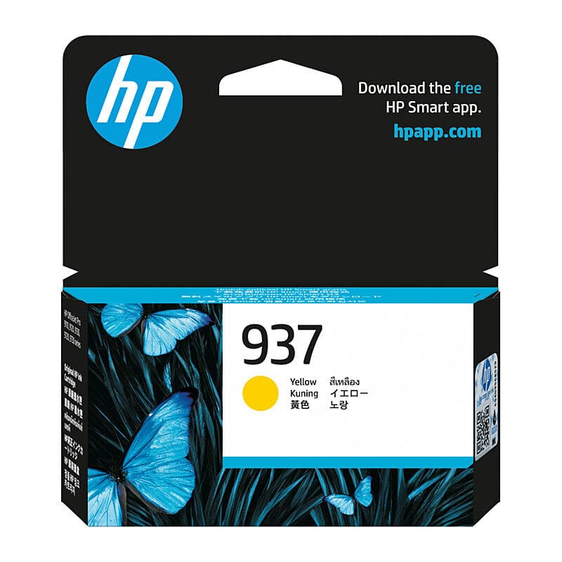 HP #937 Yellow Ink 4S6W4NA by HP — Buy at FetchInk Australia