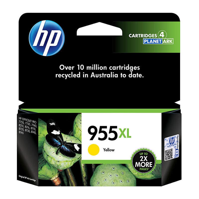 HP #955XL Yellow Ink L0S69AA by HP — Buy at FetchInk Australia