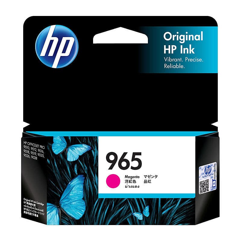 HP #965 Magenta Ink 3JA78AA by HP — Buy at FetchInk Australia