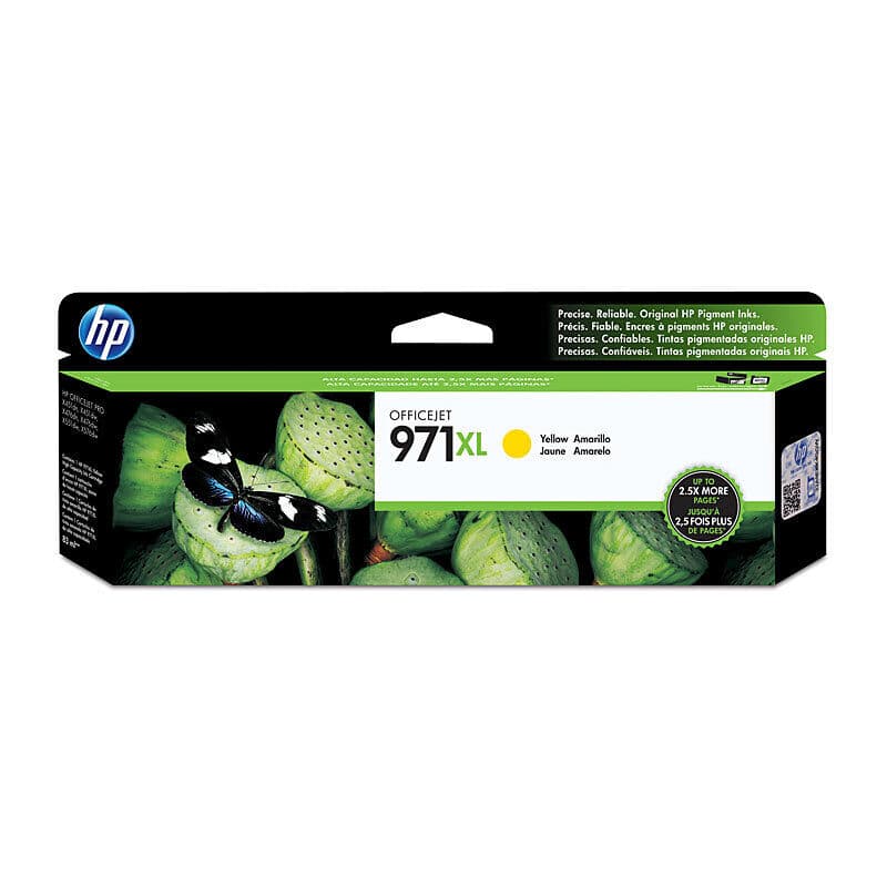 HP #971XL Yellow Ink CN628AA by HP — Buy at FetchInk Australia