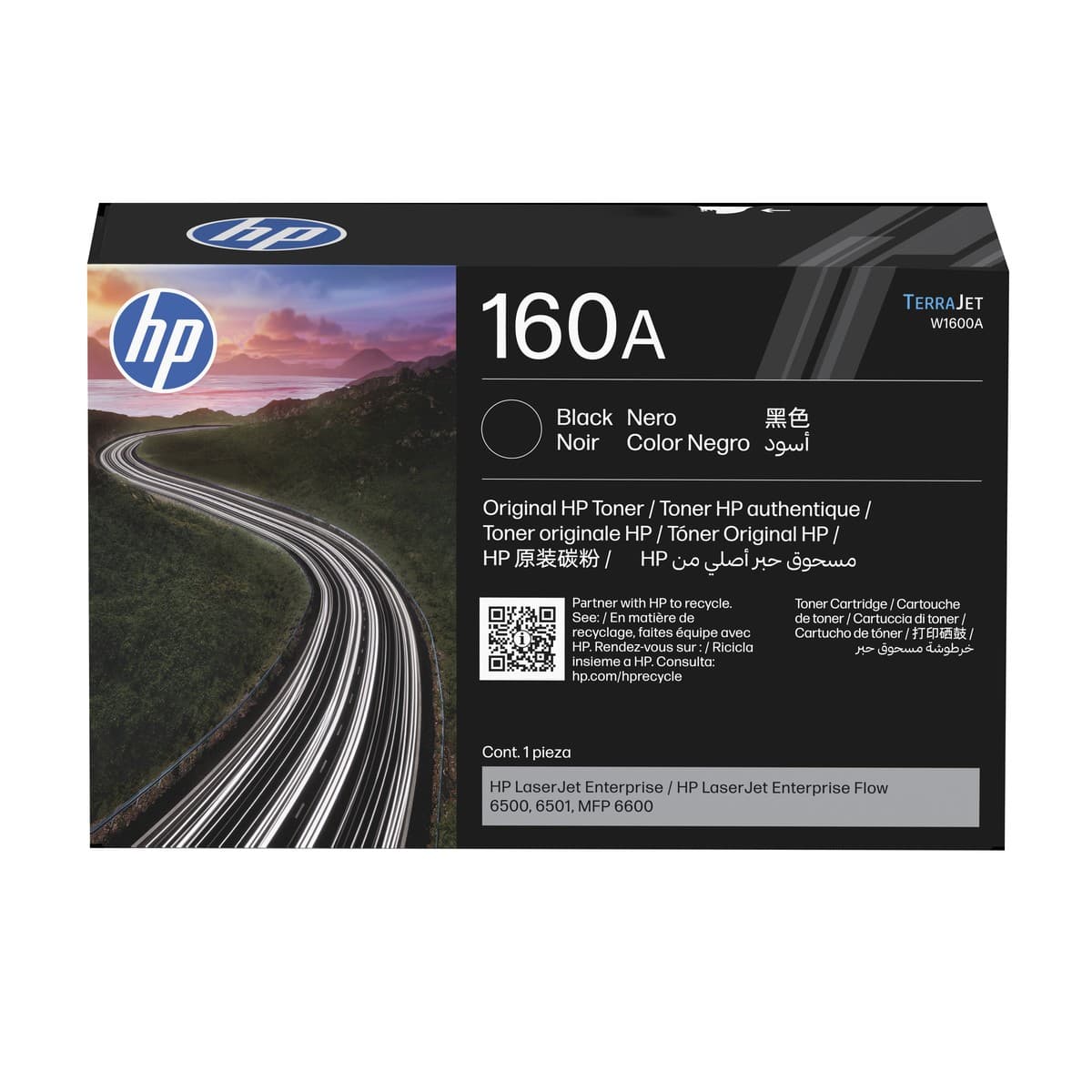 HP 160A Black Toner Cartridge W1600A, HP, at FetchInk Australia