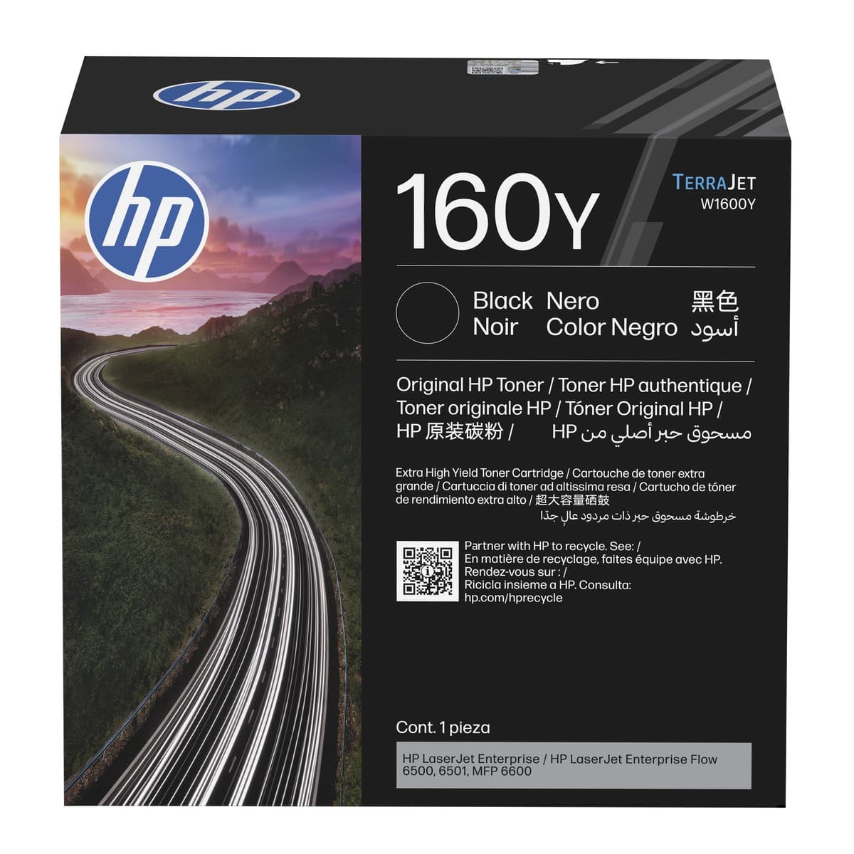 HP 160Y Extra High Yield Black Toner Cartridge W1600Y, HP, at FetchInk Australia