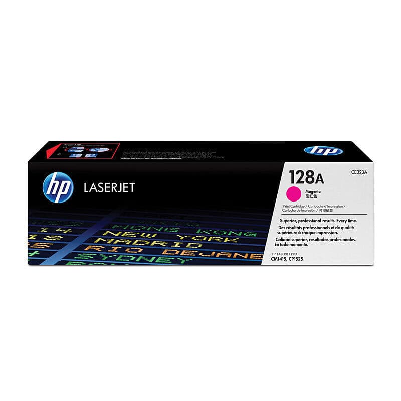 HP #128A Magenta Toner CE323A by HP — Buy at FetchInk Australia