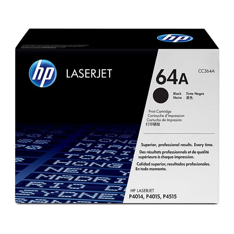 HP #64 Black Toner CC364A by HP — Buy at FetchInk Australia