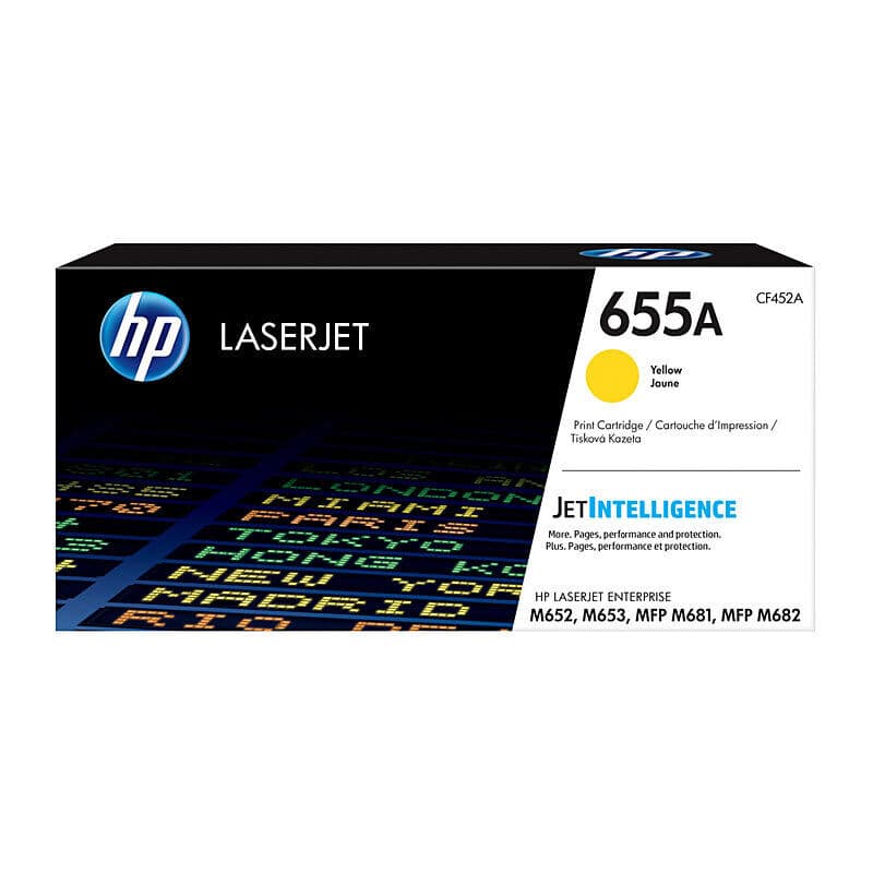 HP #655A Yellow Toner CF452A by HP — Buy at FetchInk Australia