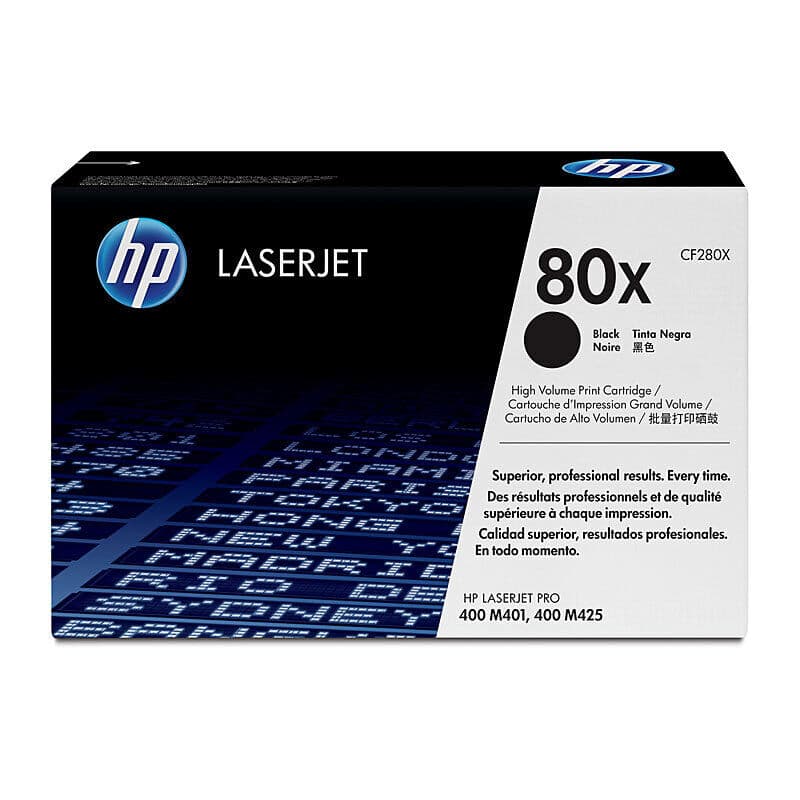 HP #80X Black Toner CF280X by HP — Buy at FetchInk Australia