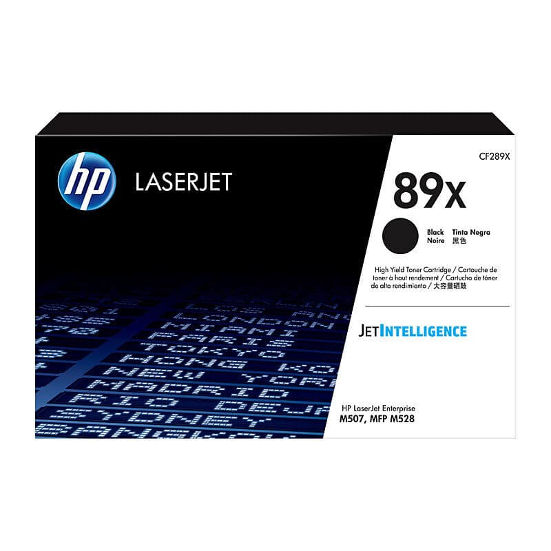 HP #89X Black Toner CF289X by HP — Buy at FetchInk Australia
