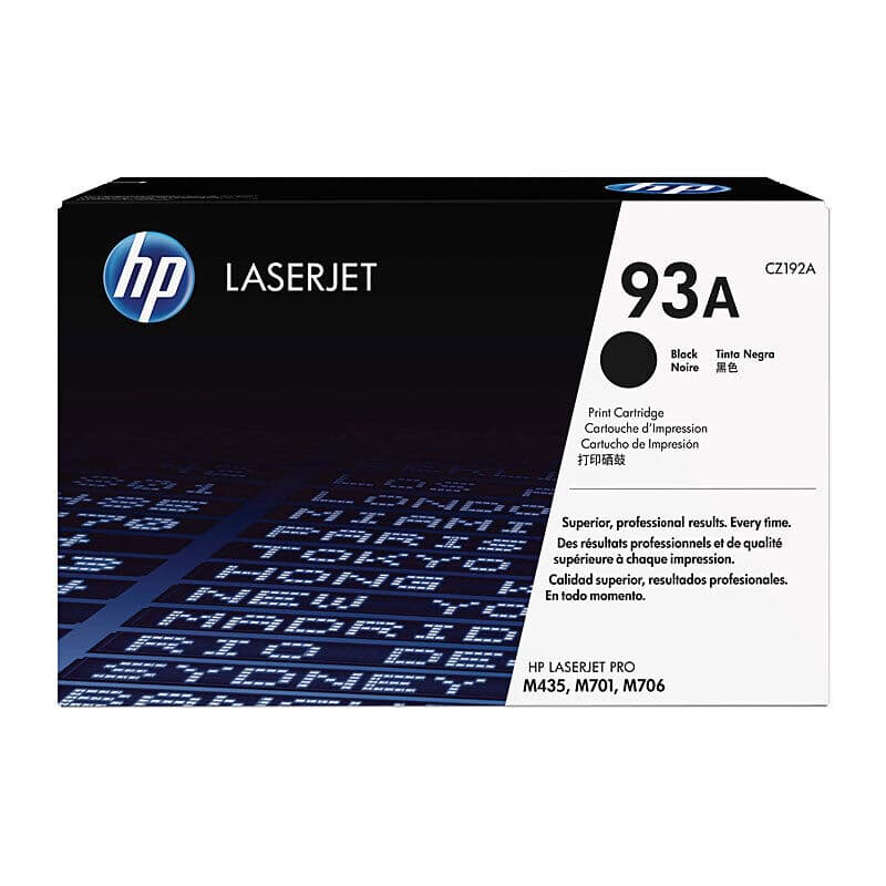 HP #93A Black Toner CZ192A by HP — Buy at FetchInk Australia