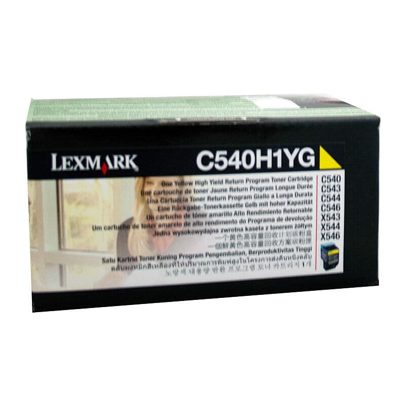 Lexm C540H1YG Yellow Toner by Lexmark — Buy at FetchInk Australia