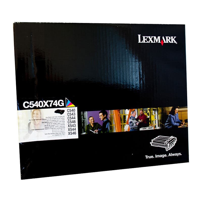 Lexm C540X74G Bk/Col Image Kit by Lexmark — Buy at FetchInk Australia