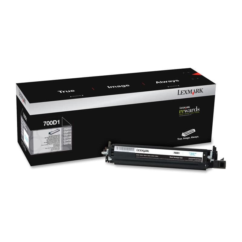 Lexm 700D1 Black Developer by Lexmark — Buy at FetchInk Australia
