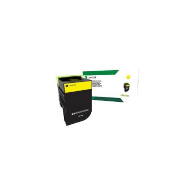 Lexm 808Y Yellow Toner by Lexmark — Buy at FetchInk Australia