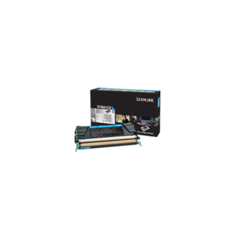 Lexm X746A1CG Cyan Pre Cart by Lexmark — Buy at FetchInk Australia